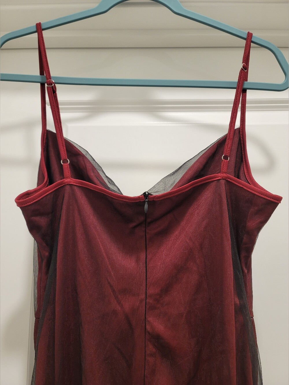 Mesh Drawstring Maxi Dress - Picture 7 of 8